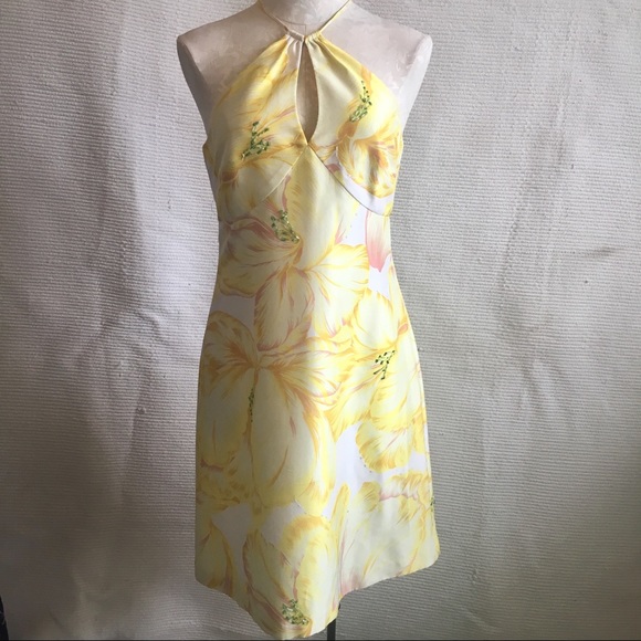 VTG M 90s Y2K Summer Cocktail Dress 100% Silk Embellished Mini Midi Gown - Picture 1 of 6
